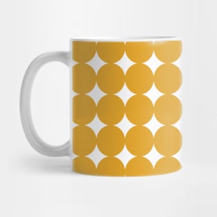 Retro Circles and Diamonds Mug